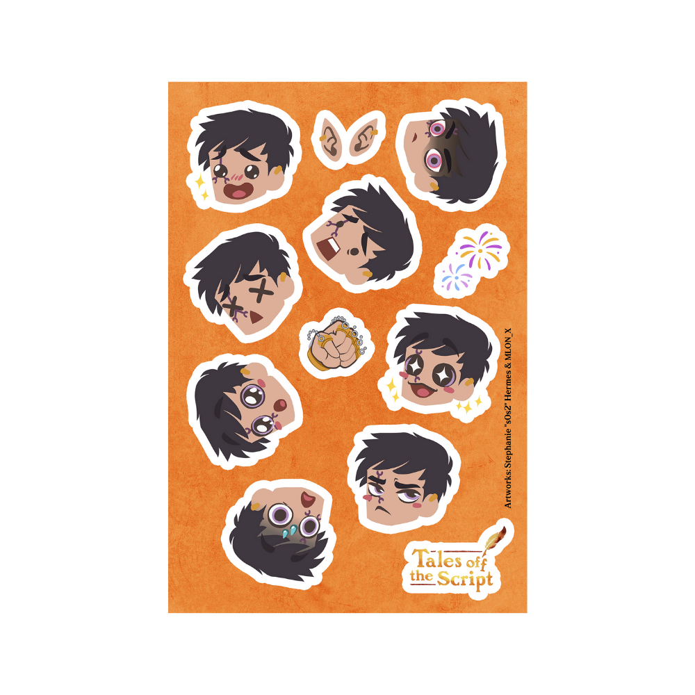 Stickersheet "Ahriyoka Rheavia"