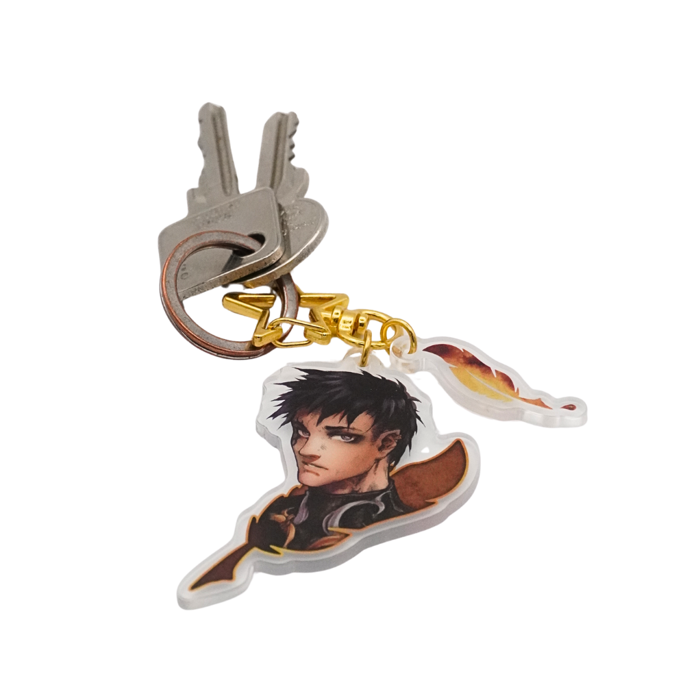 Acryl Schlüsselanhänger "Ahriyoka Rheavia"