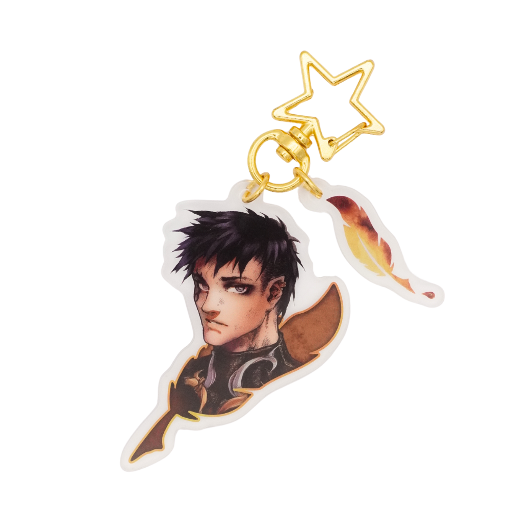 Acryl Schlüsselanhänger "Ahriyoka Rheavia"