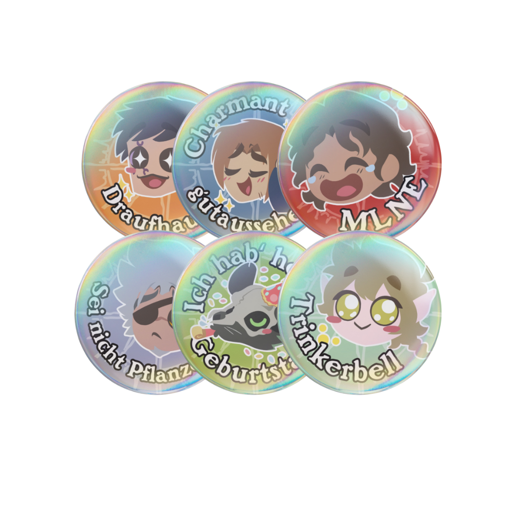 Badges (rund) Set A
