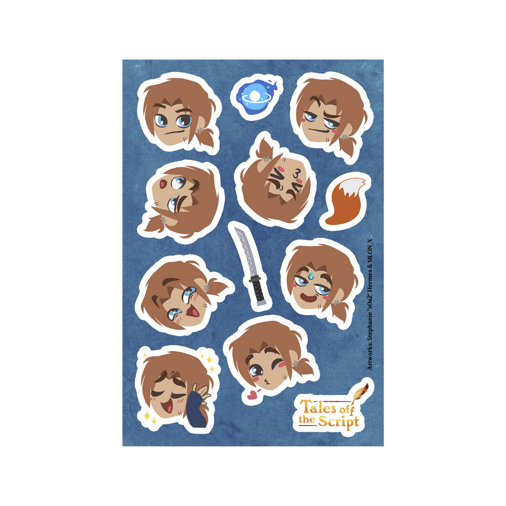 Stickersheet "Edward Finnigan"