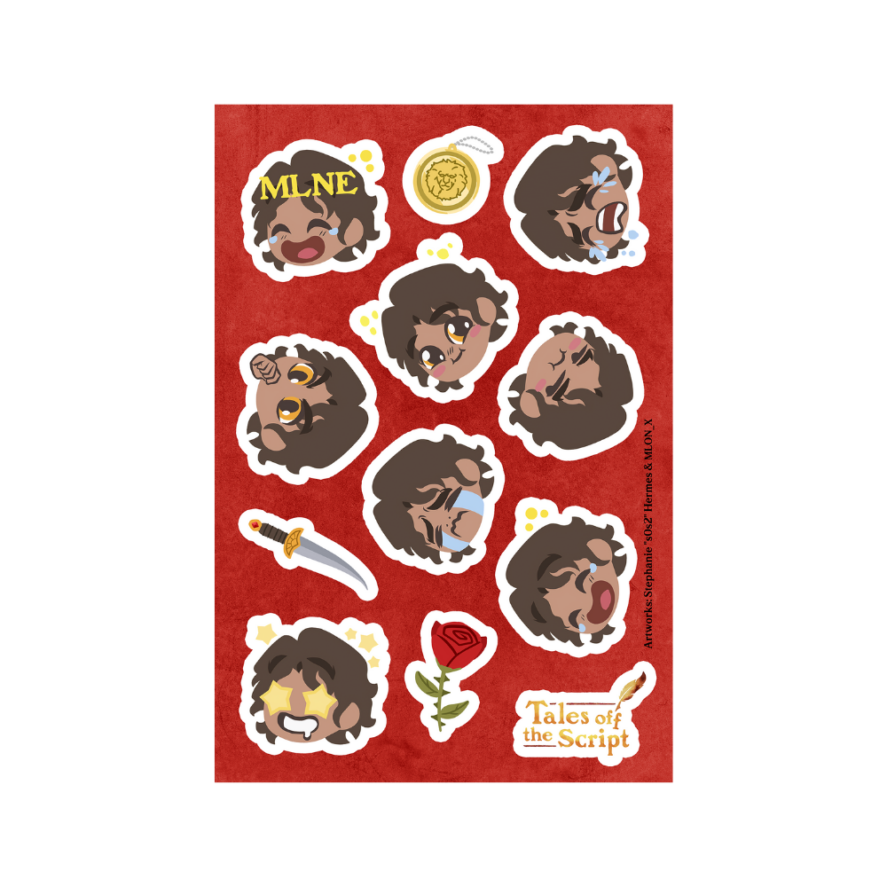 Stickersheet "Enrico Bosco"
