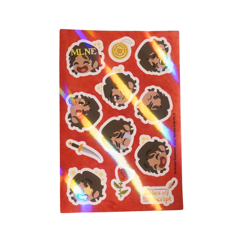 Stickersheet "Enrico Bosco"