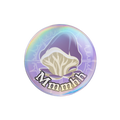 Badge (rund) "Funkel"