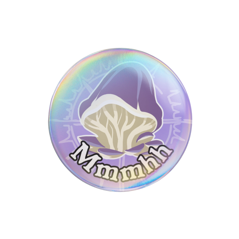 Badge (rund) "Funkel"