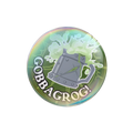 Badge (rund) "Gobbagrog"