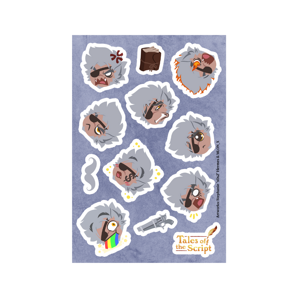 Stickersheet "Jahka Parrun"