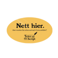 Sticker "Nett hier"