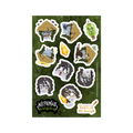 Stickersheet "Noctivagus - Oma Tituba+Patos"