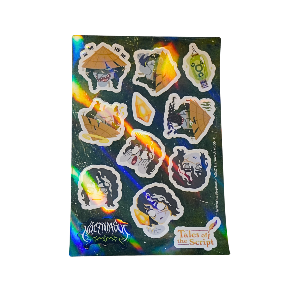 Stickersheet "Noctivagus - Oma Tituba+Patos"