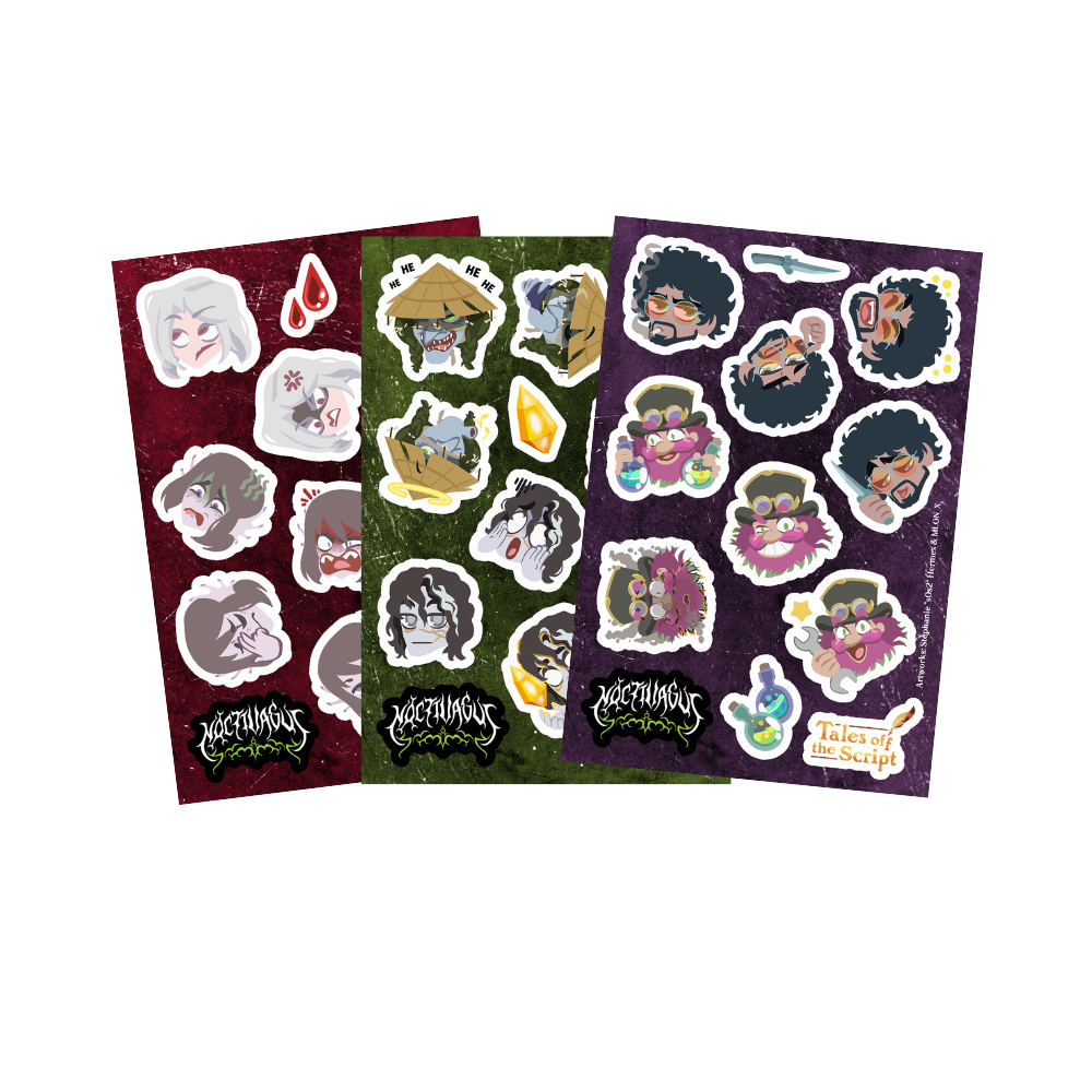 Stickersheets "Noctivagus" Set