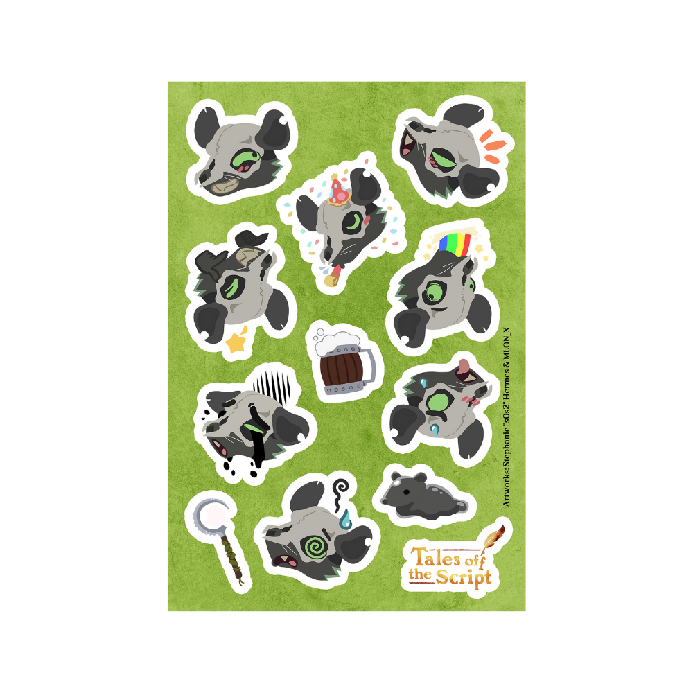Stickersheet "Sretnik"