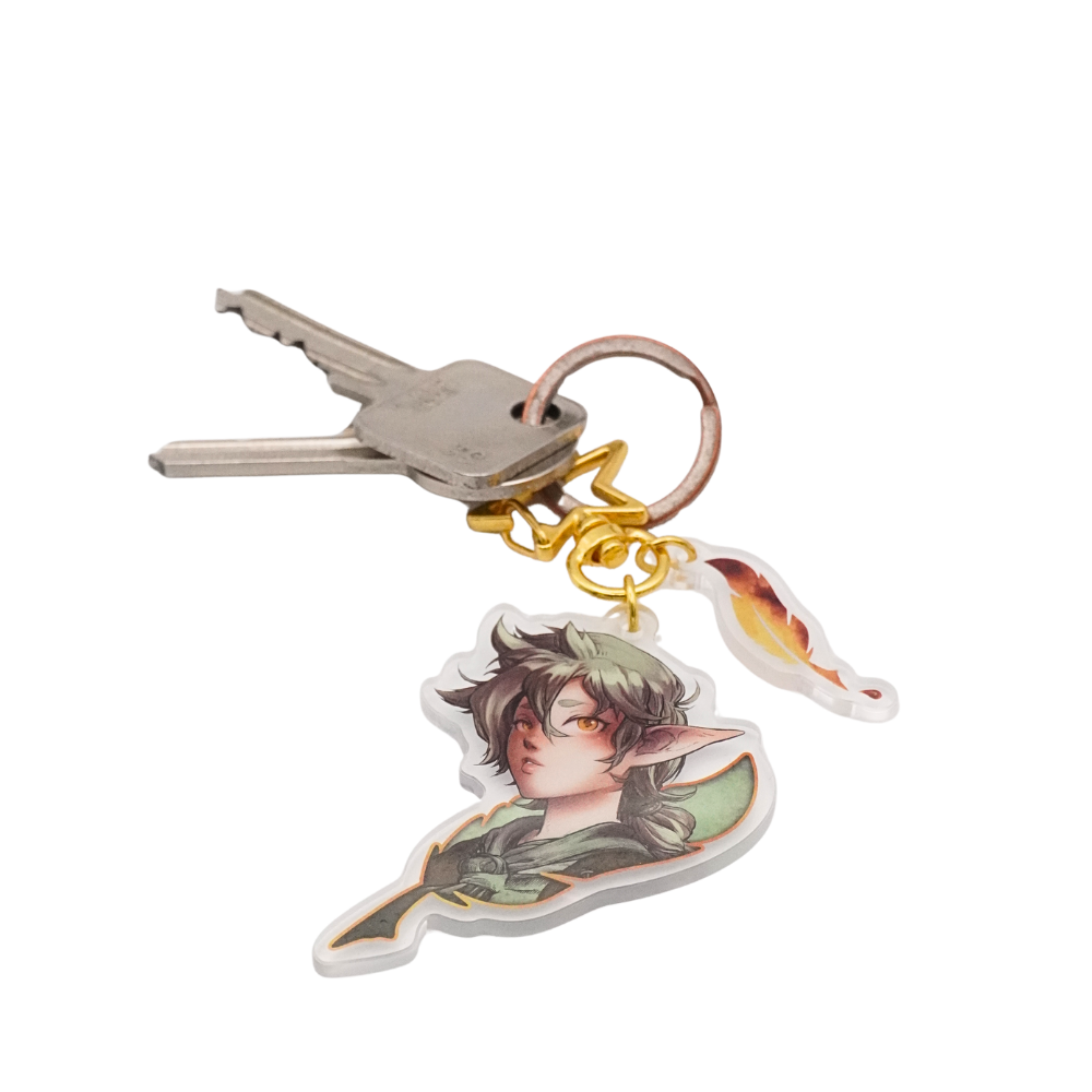 Acryl Schlüsselanhänger "Taraxacum"