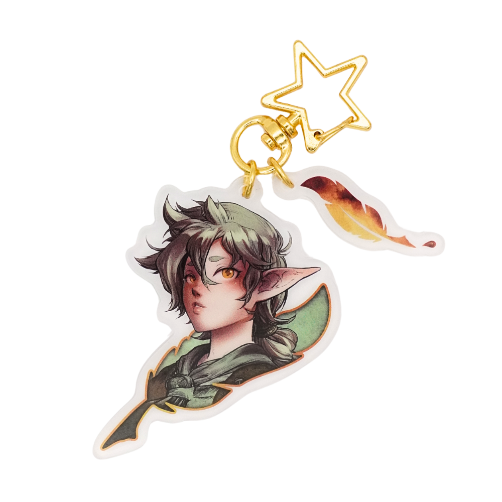 Acryl Schlüsselanhänger "Taraxacum"